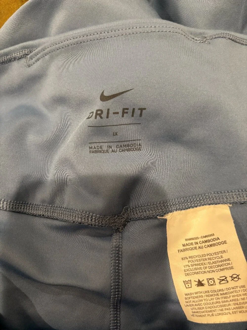 Nike dri-fit 1x leggings capri length